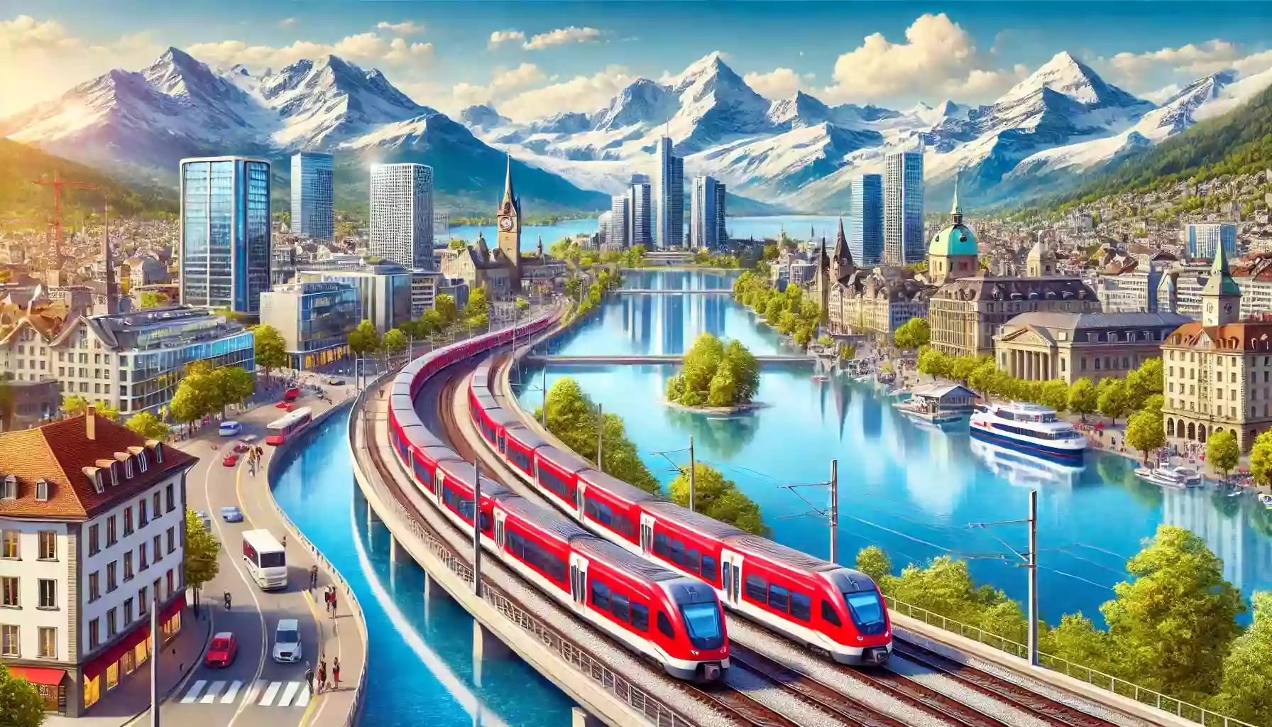 How to travel conveniently in Switzerland: from planes to trains and cars