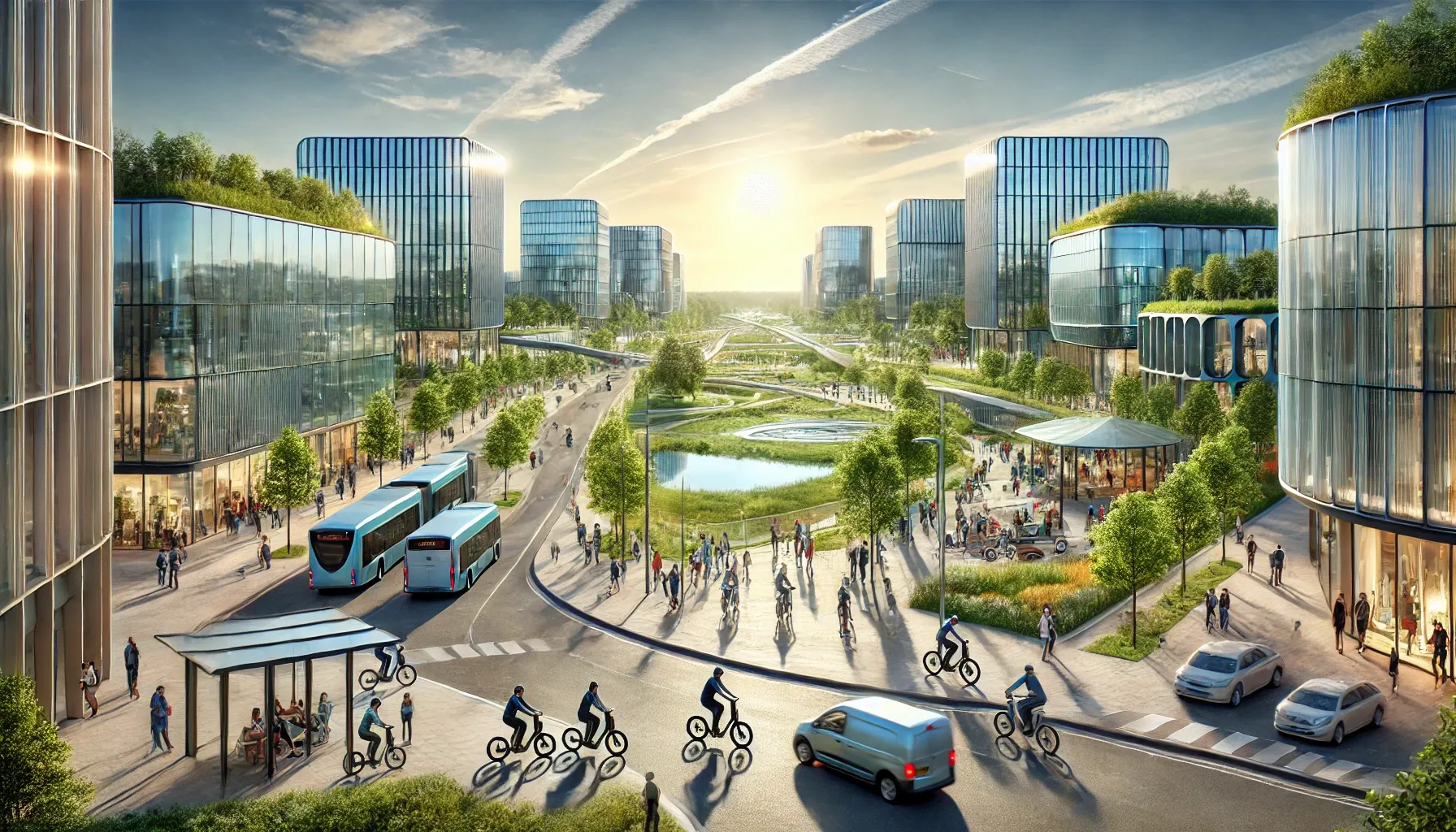 What is Milton Keynes and why is it attractive for living and business?