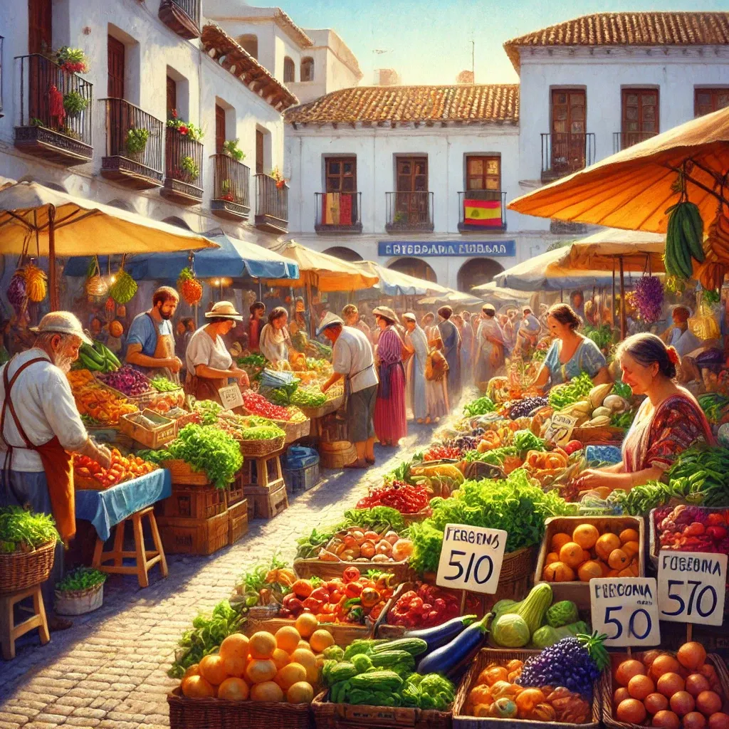 What are the actual costs of food and housing in Spain?