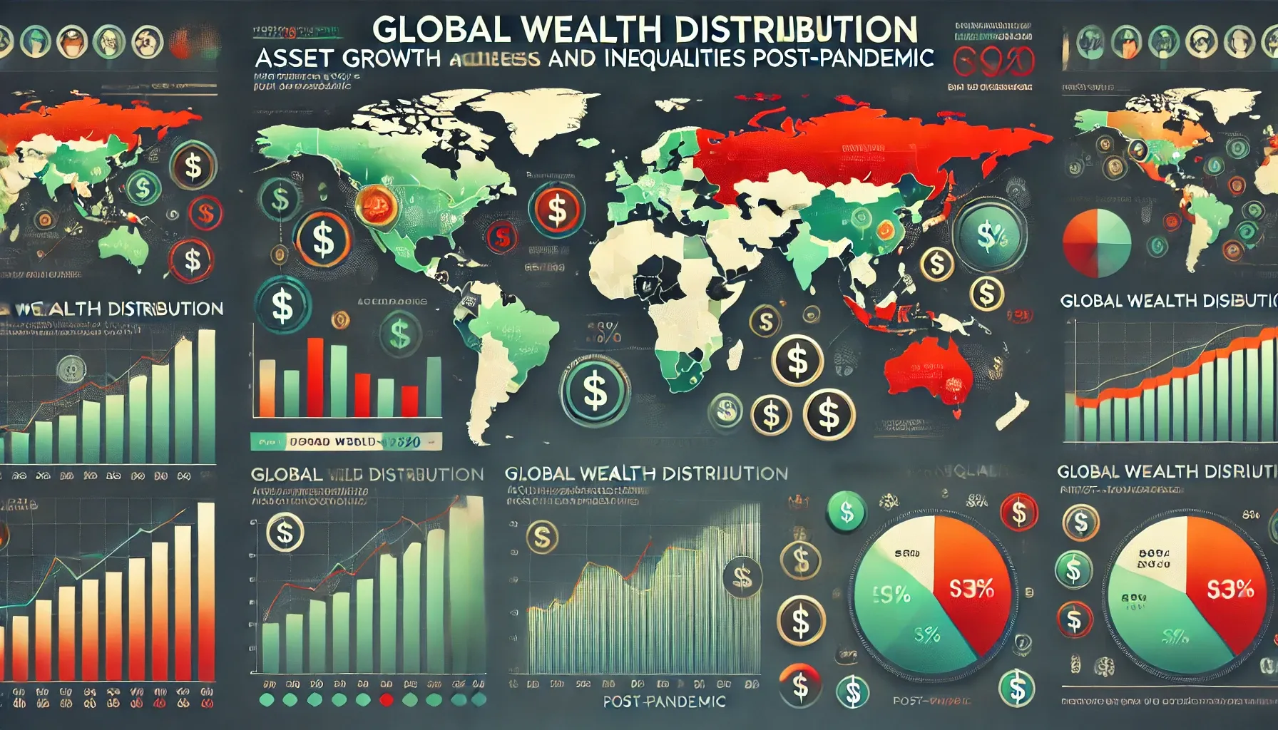 How has the pandemic affected global wealth and social inequality?