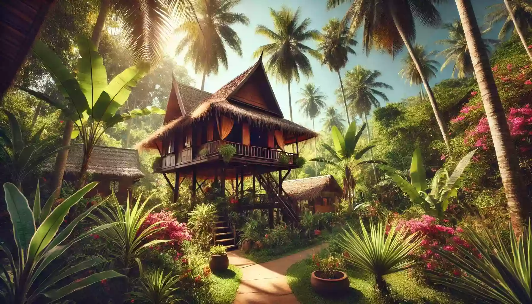 Traditional stilt houses in Thailand: features and advantages