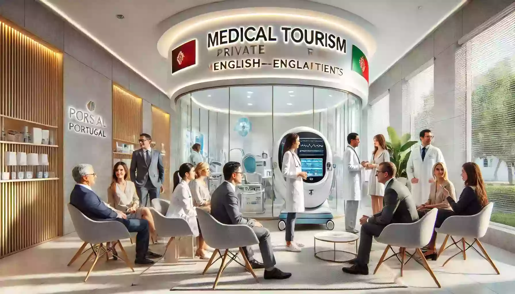 How does the free healthcare system in Portugal work for foreign citizens?