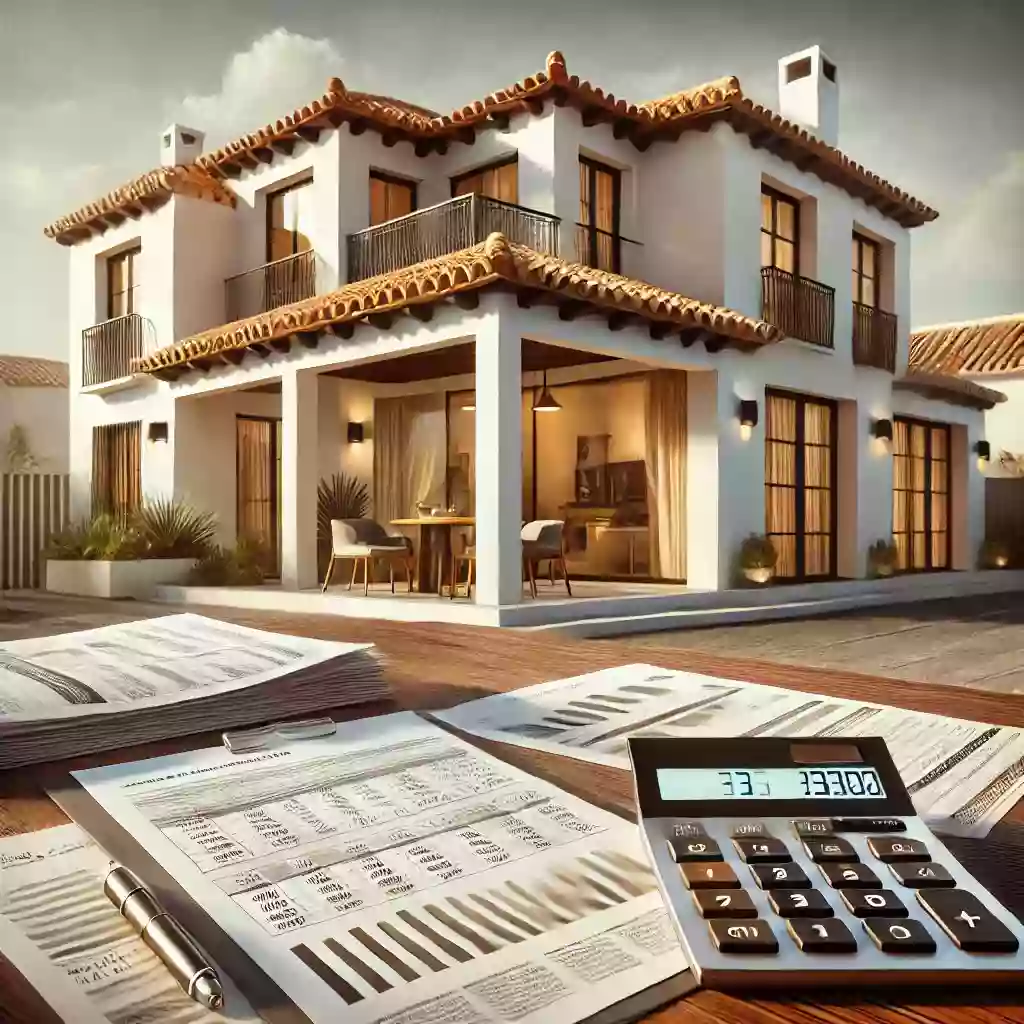 What are the main expenses for purchasing real estate in Spain?