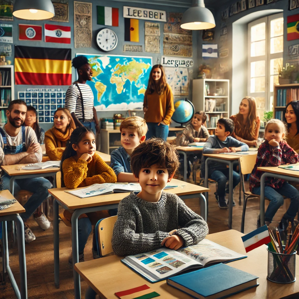 How can foreign children get an education in Austria?