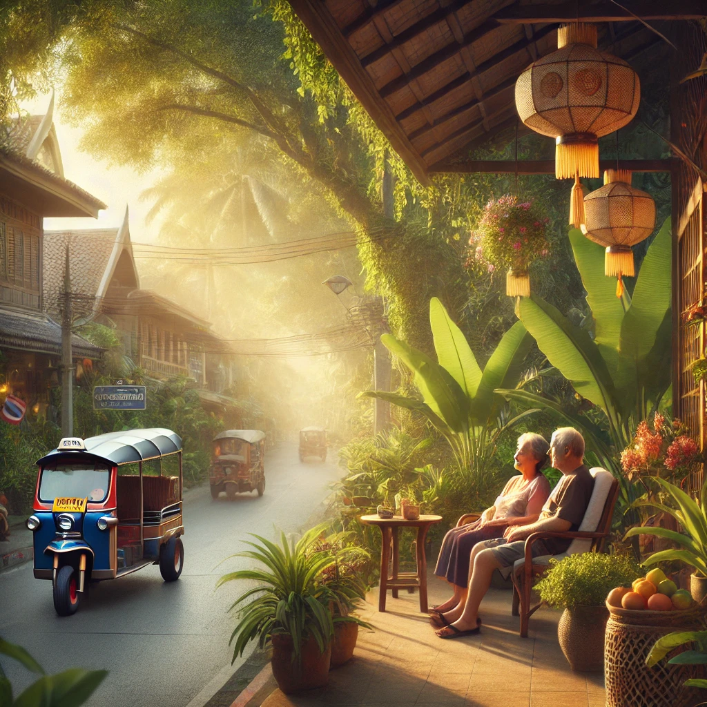 Why are Thailand and other countries ideal for retirees?