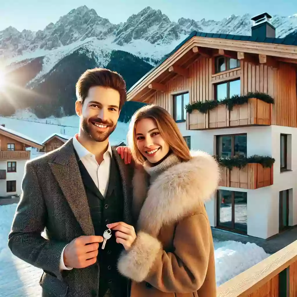 Why is a married couple from the Baltics investing in real estate in Austria?