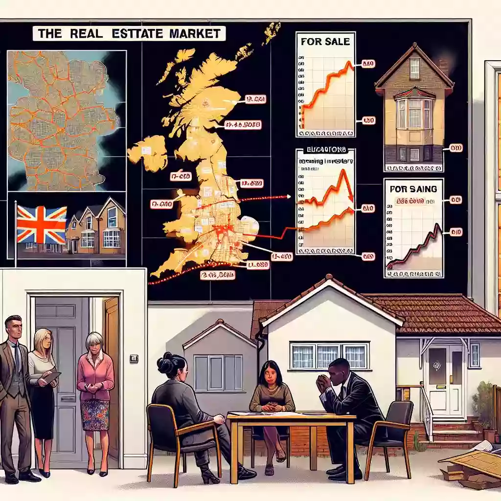 What's happening to the UK real estate market and how is it affecting prices?