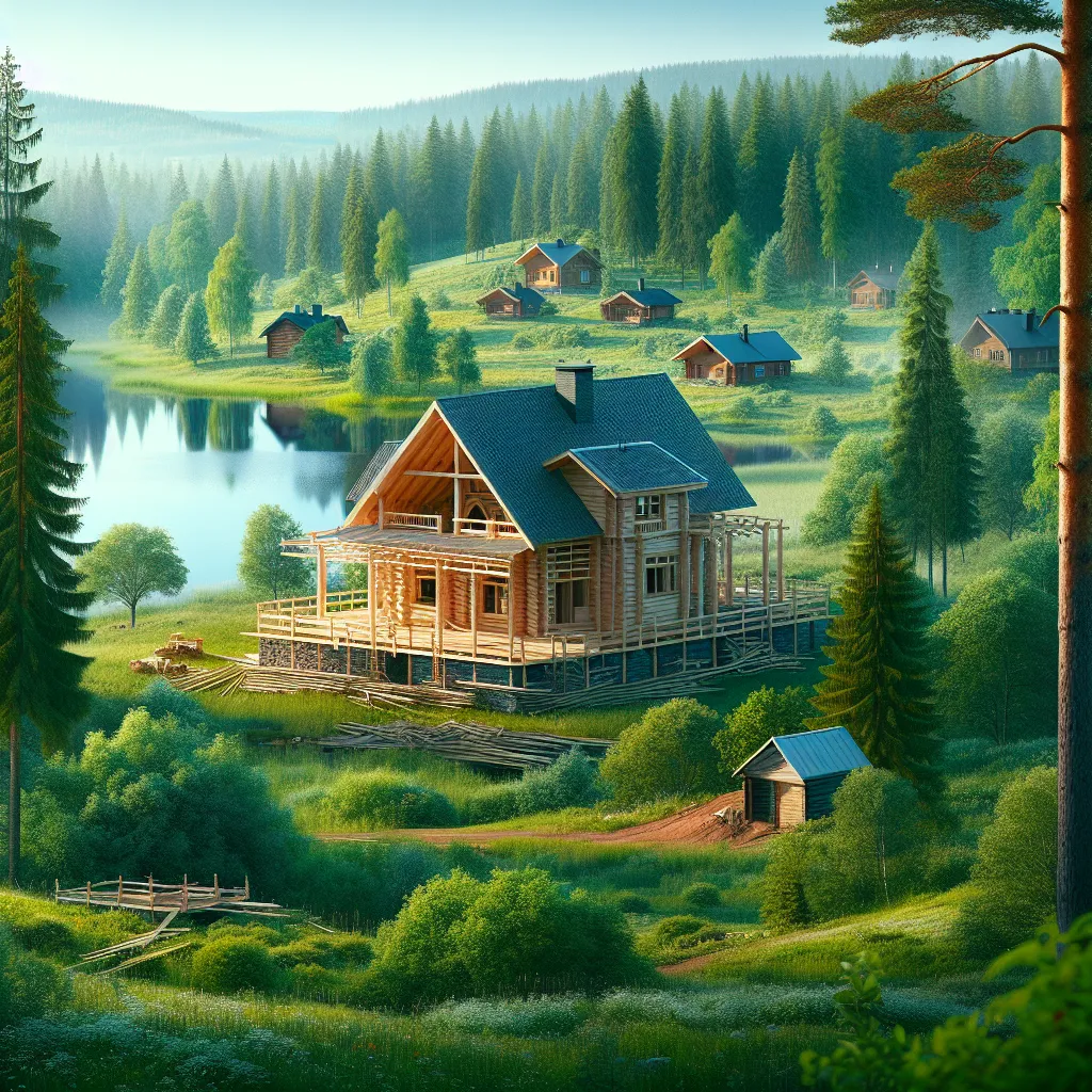 How can Russians build houses in Finland on an equal footing with locals?