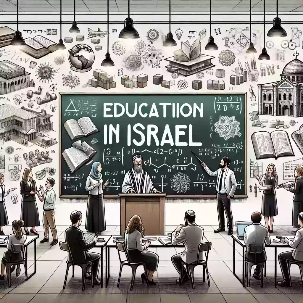 How is the education system structured in Israel?