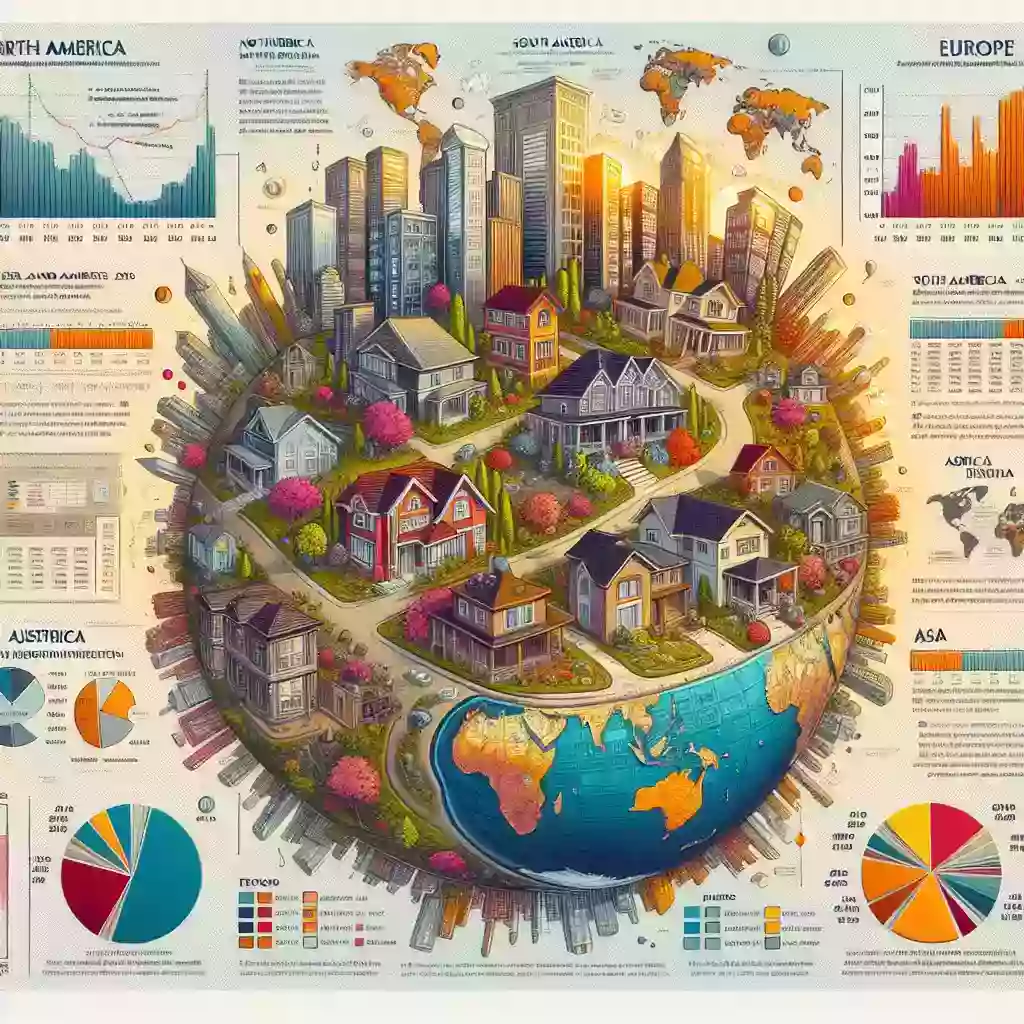 What are the prospects for global real estate markets in the context of inflation?