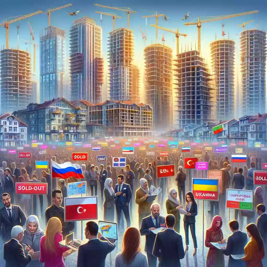 How have the crisis and military actions affected the real estate market in Turkey?