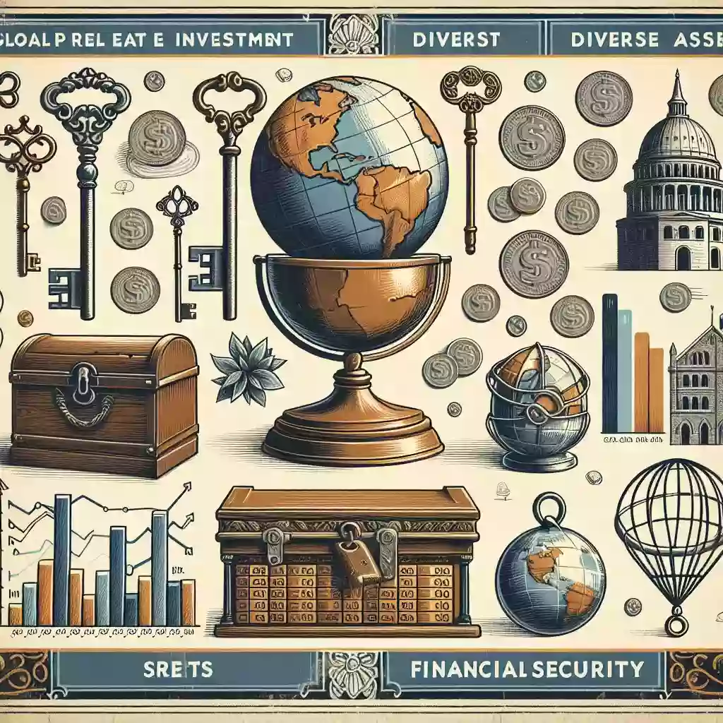 How does foreign real estate help protect capital and diversify risks?