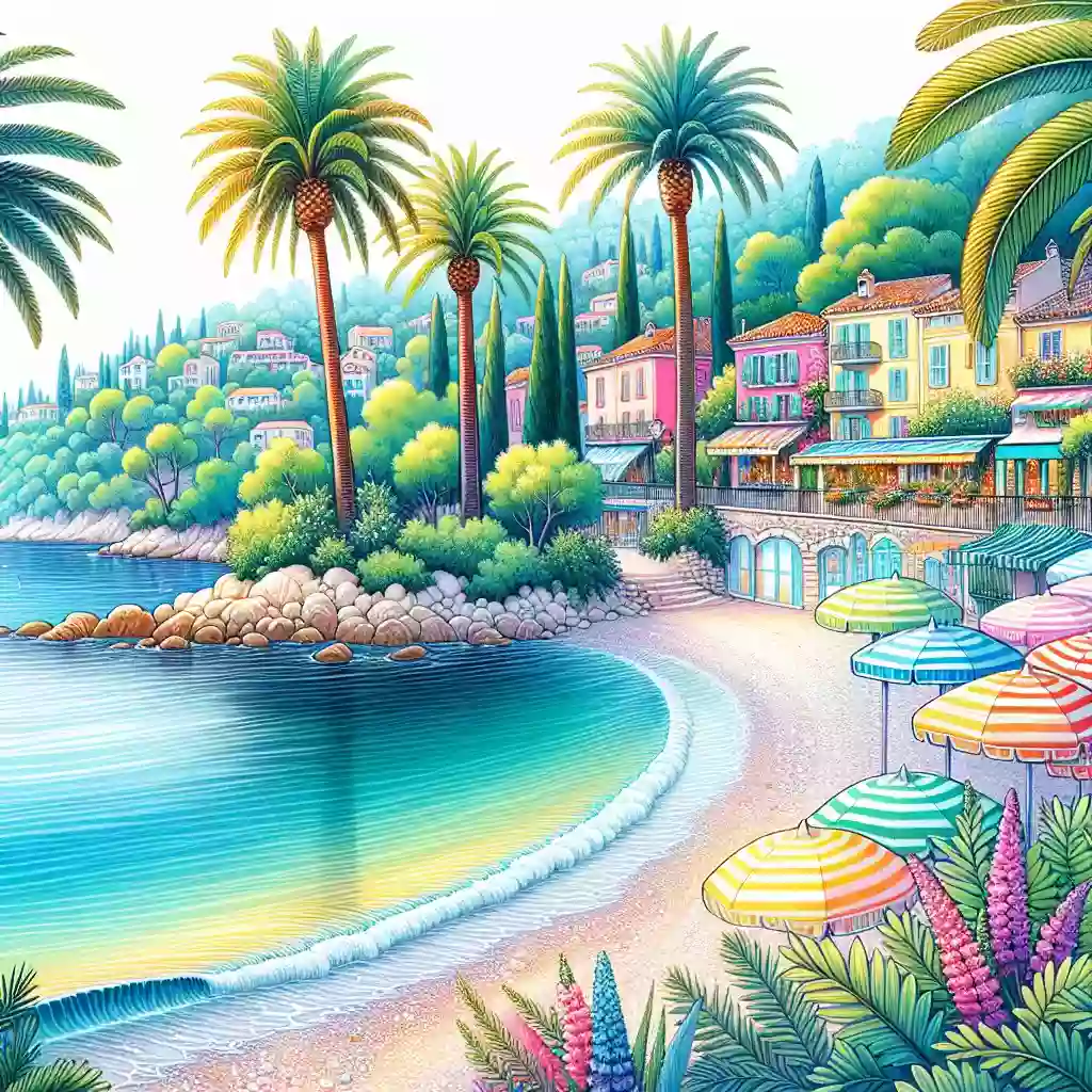 Why has the French Riviera become a magnet for outstanding figures in the arts?