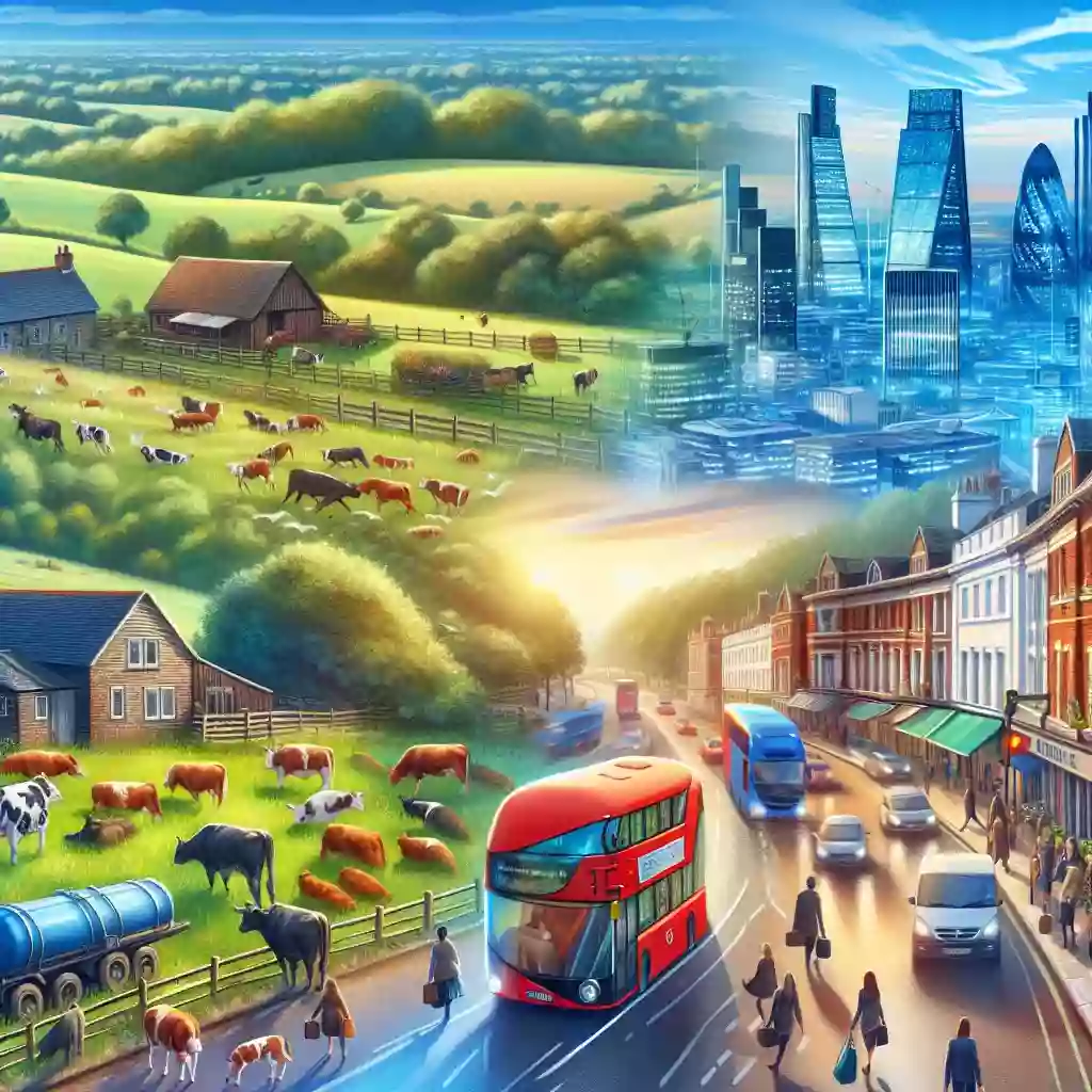 Why do Londoners choose to live in the countryside?