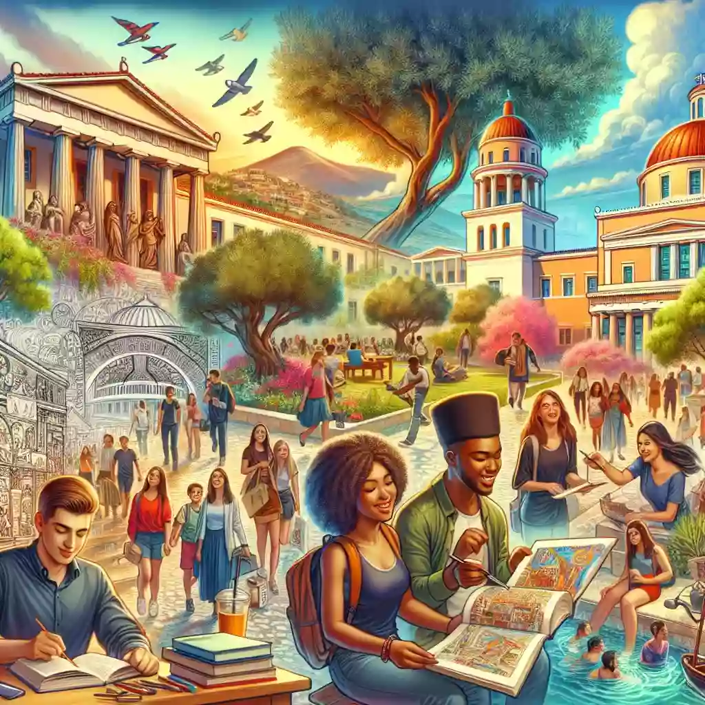 Why is education in Greece becoming increasingly popular among international students?