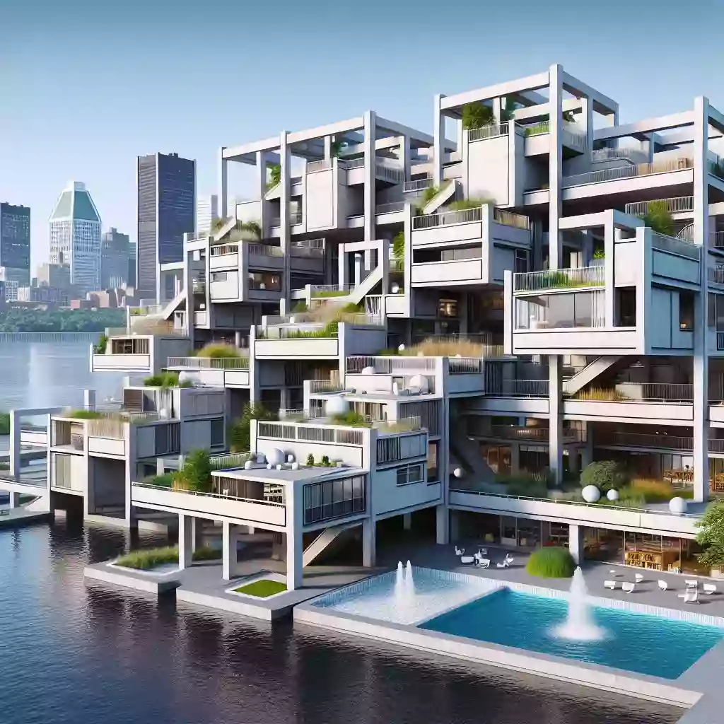 What is Habitat 67 and how did it change the urban landscape of Montreal?