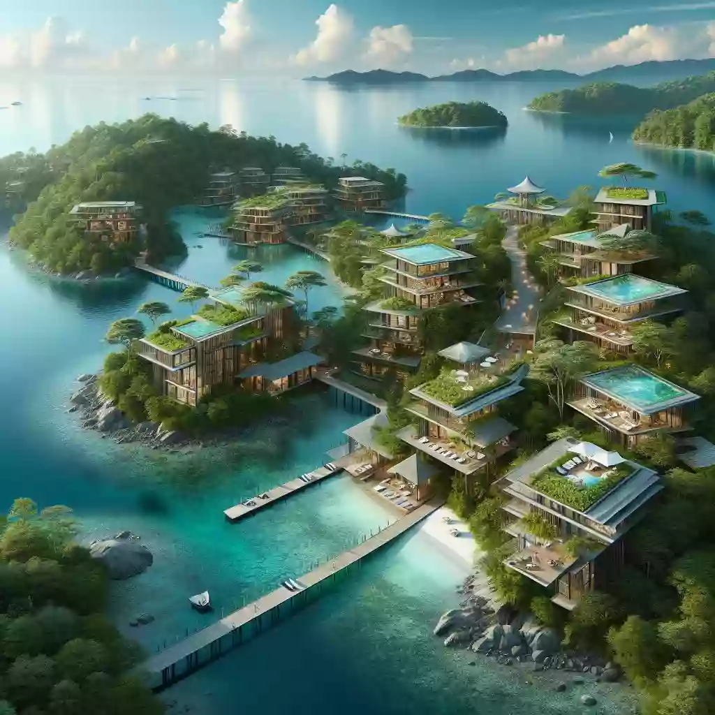 How do Hollywood stars invest in exotic islands?