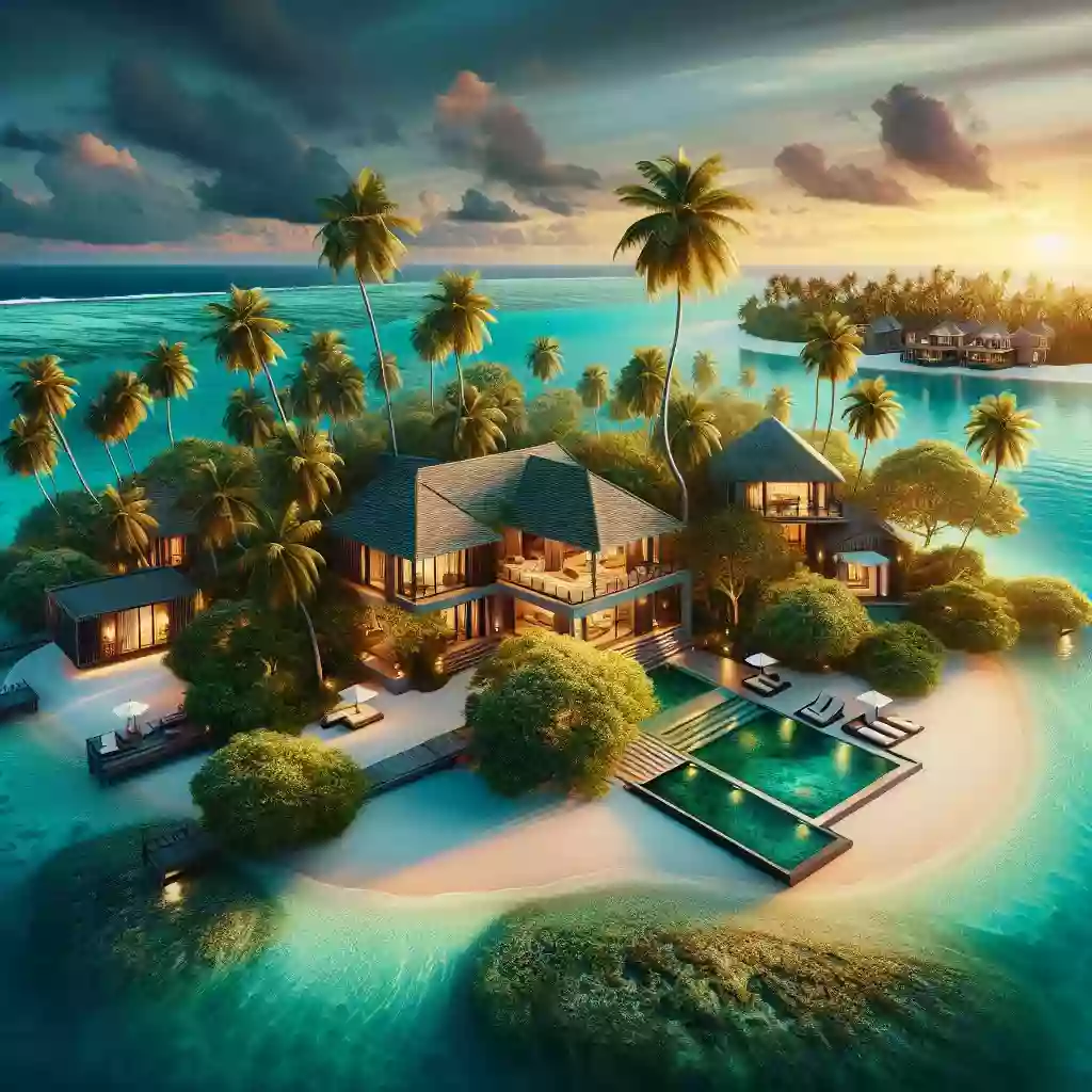 How do Hollywood stars invest in exotic islands?