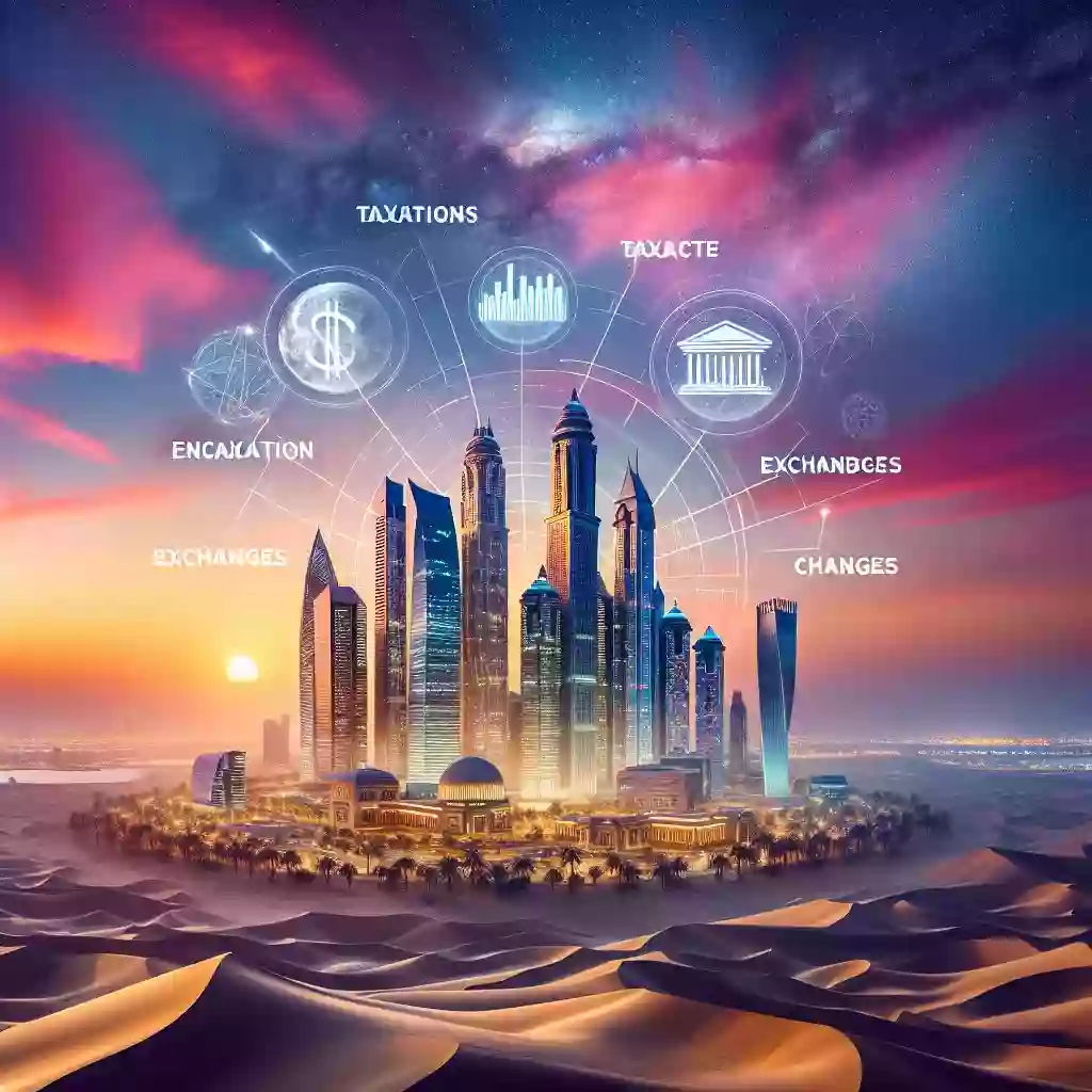 How is the tax system in the UAE structured for residents and non-residents?