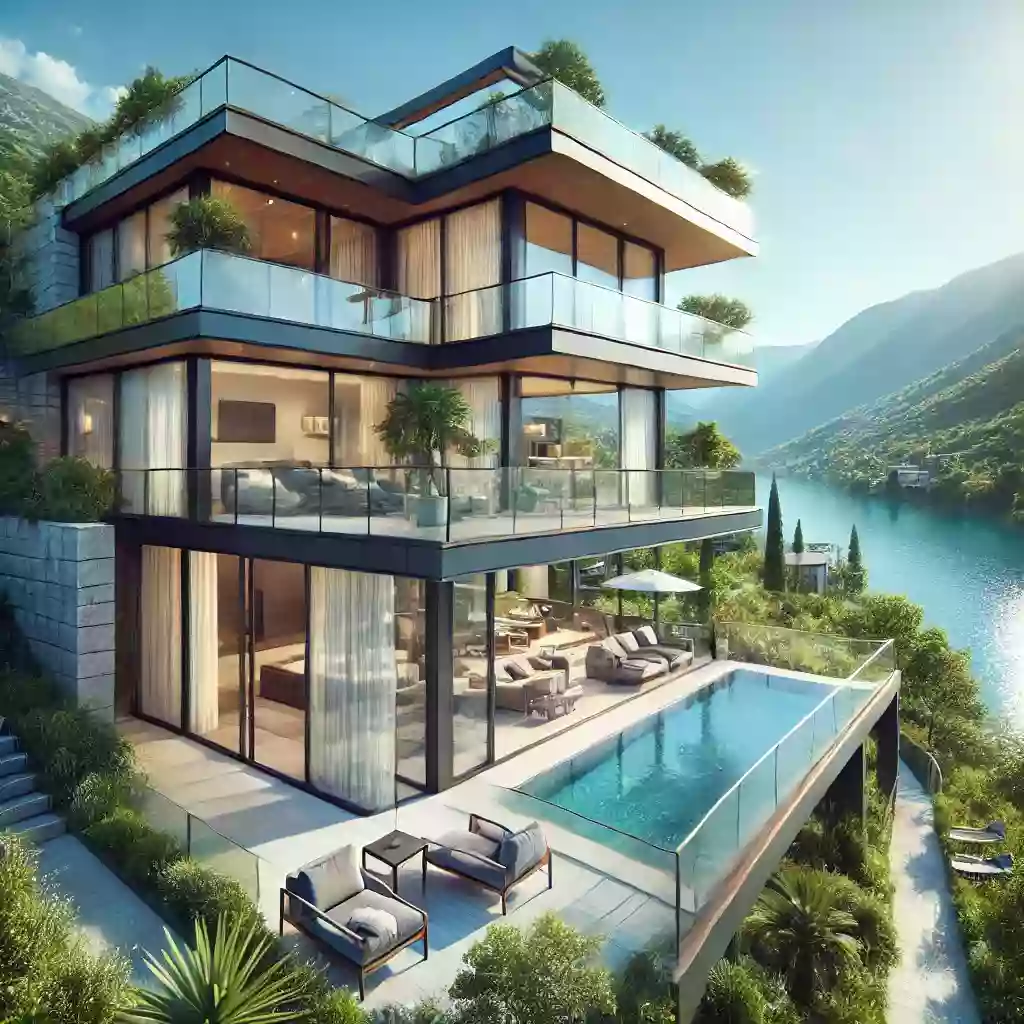 Buying luxury apartments in Montenegro, Serbia, and Bosnia and Herzegovina: monthly rent and at the price of an average annual salary.