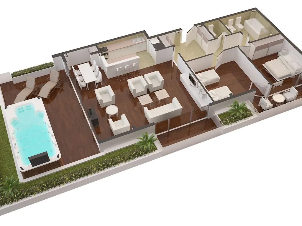Пентхаус 91м² в Черногории, Будва. Стоимостью 650000€ аренда фото-3