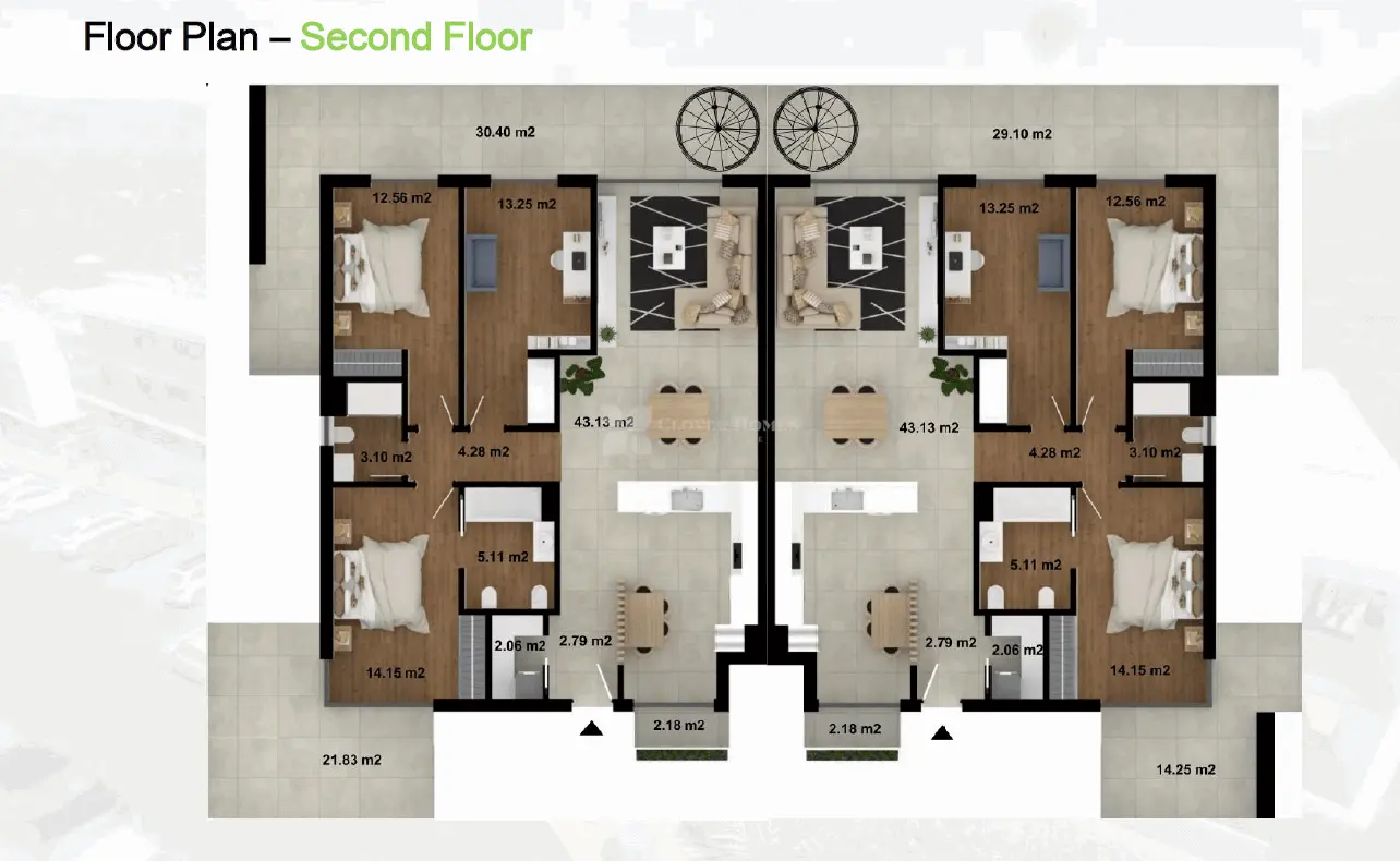 Квартира 120м² в Португалии, Портиман. Стоимостью 300675£ аренда фото-17