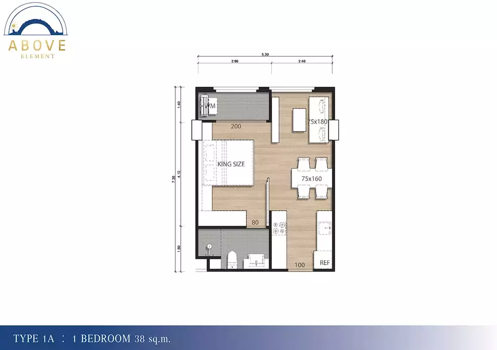 Квартира 38м² в Таиланде, Ката. Стоимостью 150337$ аренда фото-15