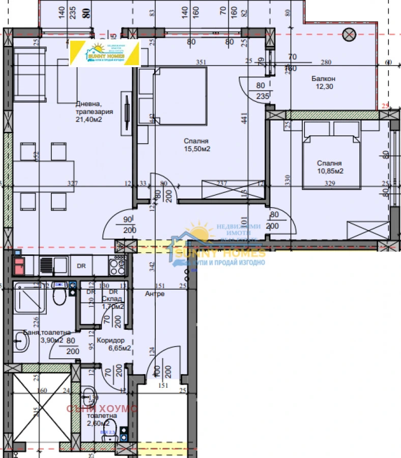 Квартира 104м² в Болгарии, Велико Тырново. Стоимостью 85907£ аренда фото-12