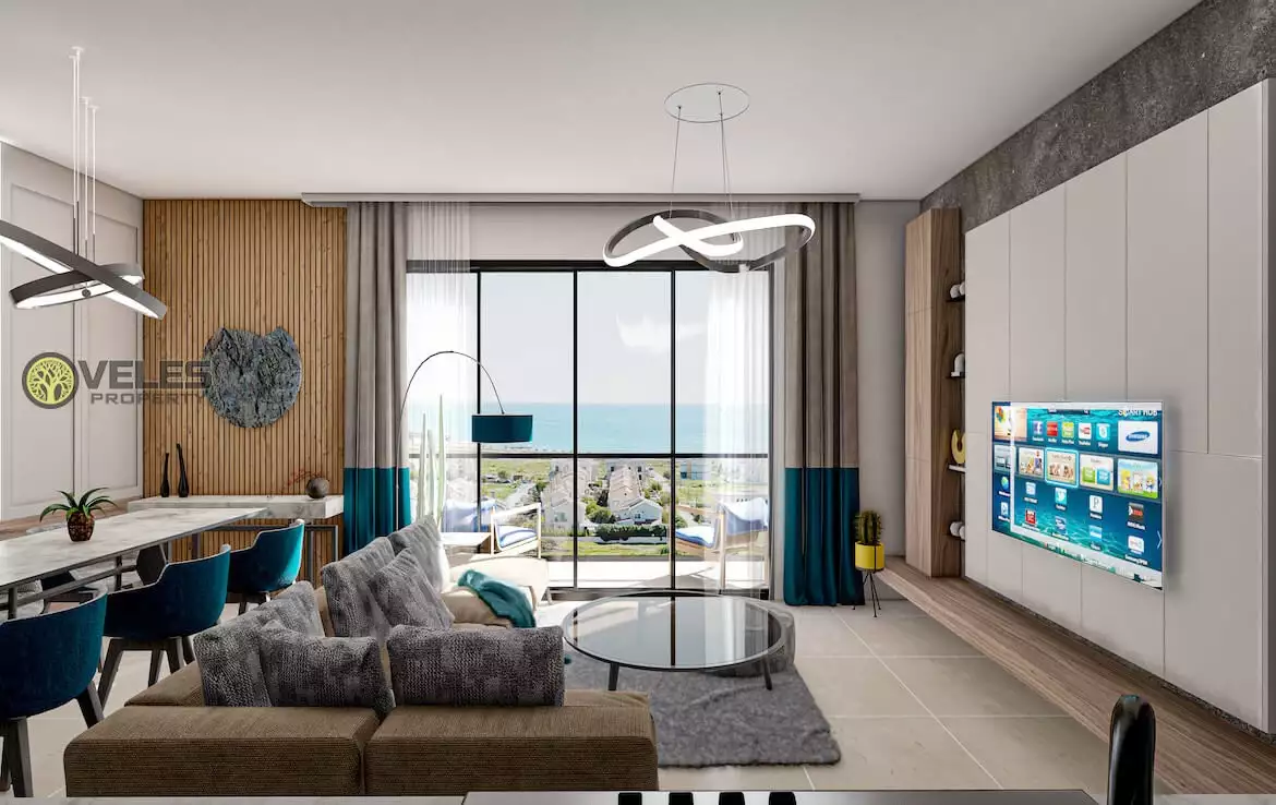 Квартира 75м² в Кипре, Искеле. Стоимостью 175500€ аренда фото-9