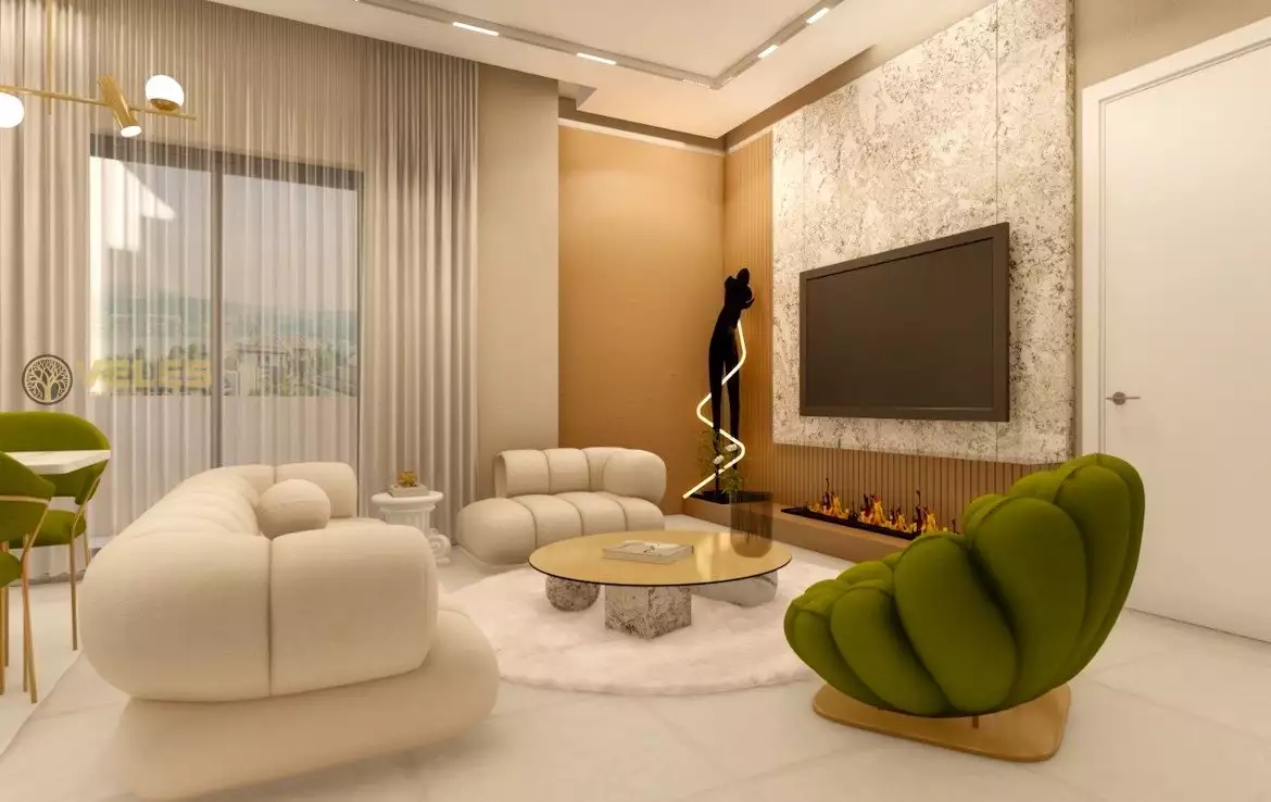 Квартира 90м² в Кипре, Гюзельюрт. Стоимостью 181350€ аренда фото-12