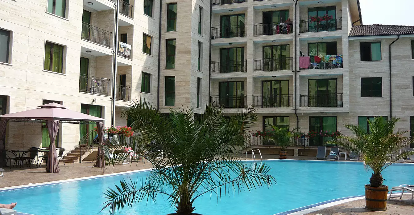 Квартира 40м² в Болгарии, Солнечный берег. Стоимостью 25000€ аренда фото-1