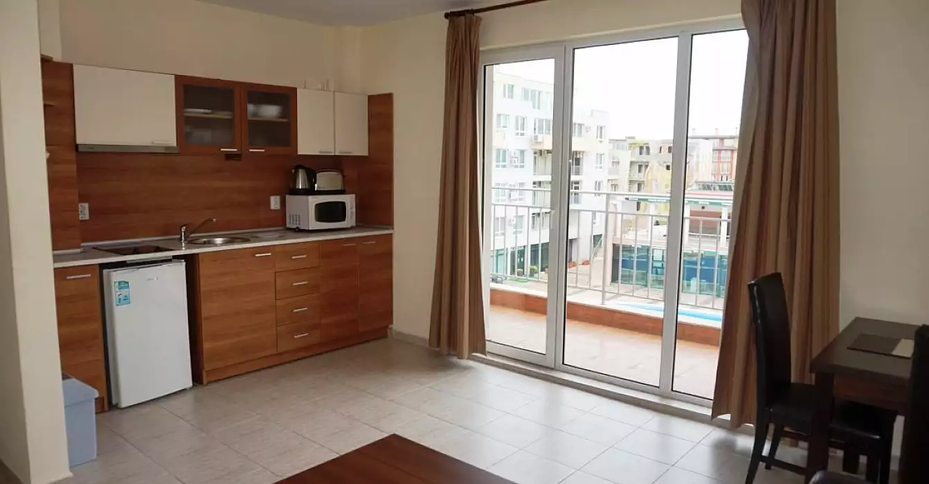 Квартира 61м² в Болгарии, Солнечный берег. Стоимостью 31000€ аренда фото-1