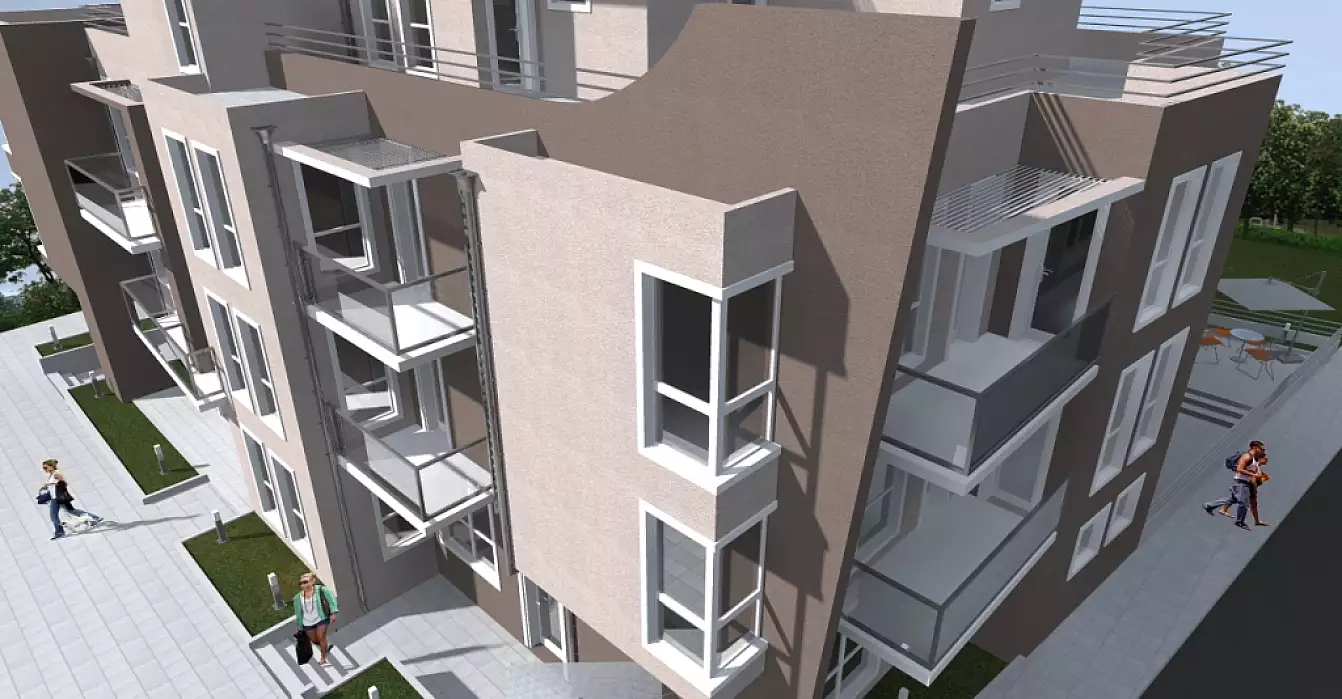 Квартира 57м² в Болгарии, Несебр. Стоимостью 36067€ аренда фото-1