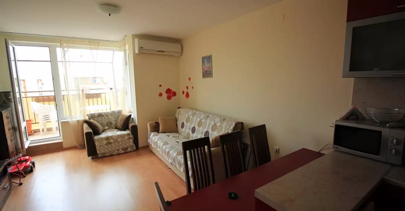Квартира 56м² в Болгарии, Солнечный берег. Стоимостью 27800€ аренда фото-1