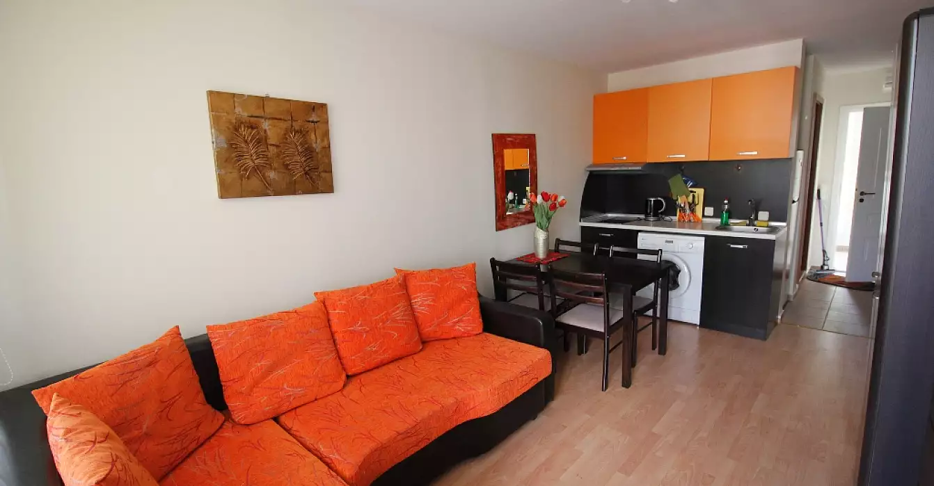 Квартира 35м² в Болгарии, Солнечный берег. Стоимостью 15000€ аренда фото-1