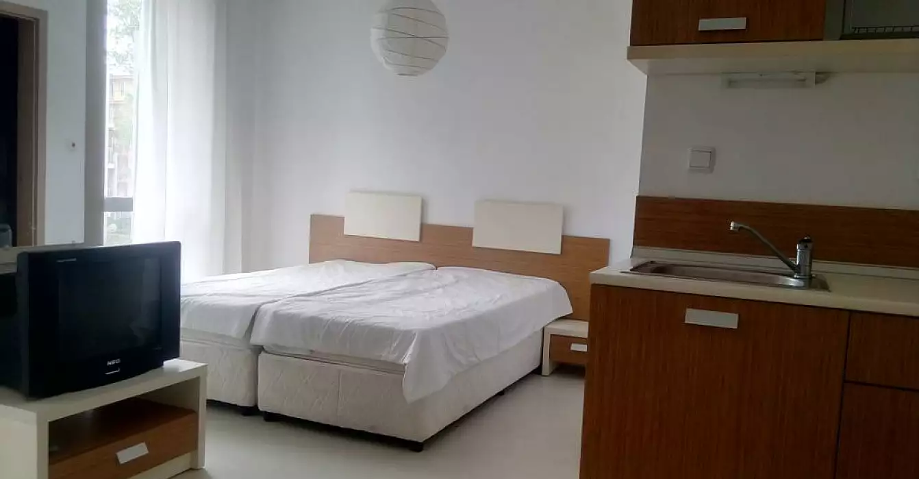Квартира 37м² в Болгарии, Солнечный берег. Стоимостью 26000€ аренда фото-1