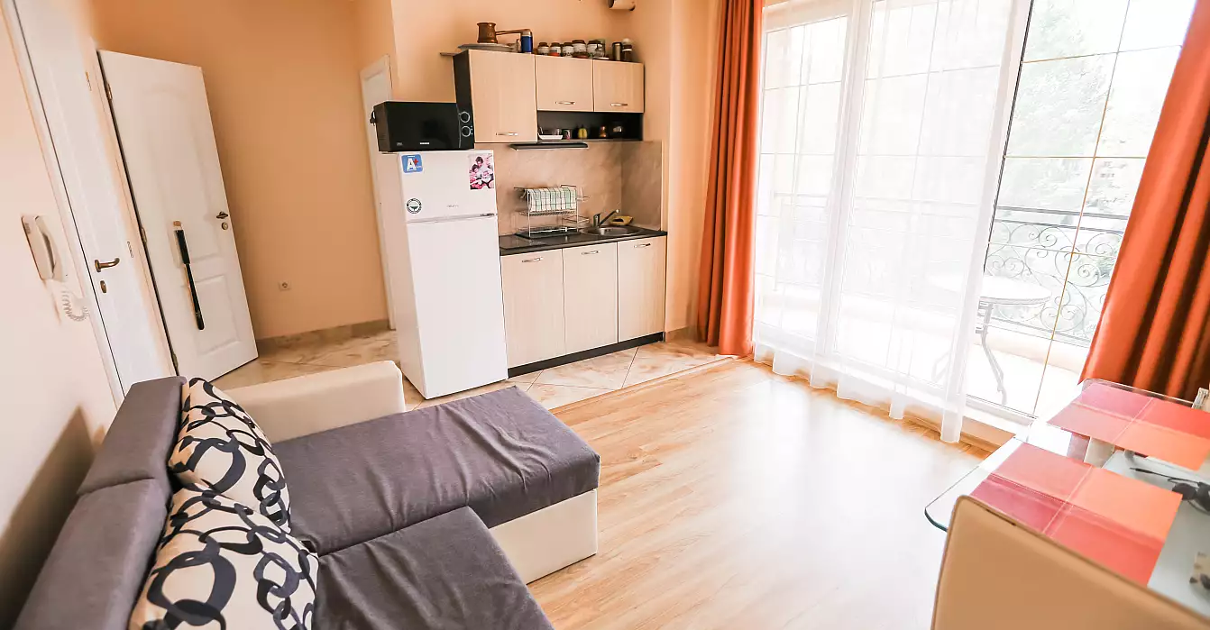 Квартира 46м² в Болгарии, Солнечный берег. Стоимостью 38900€ аренда фото-1