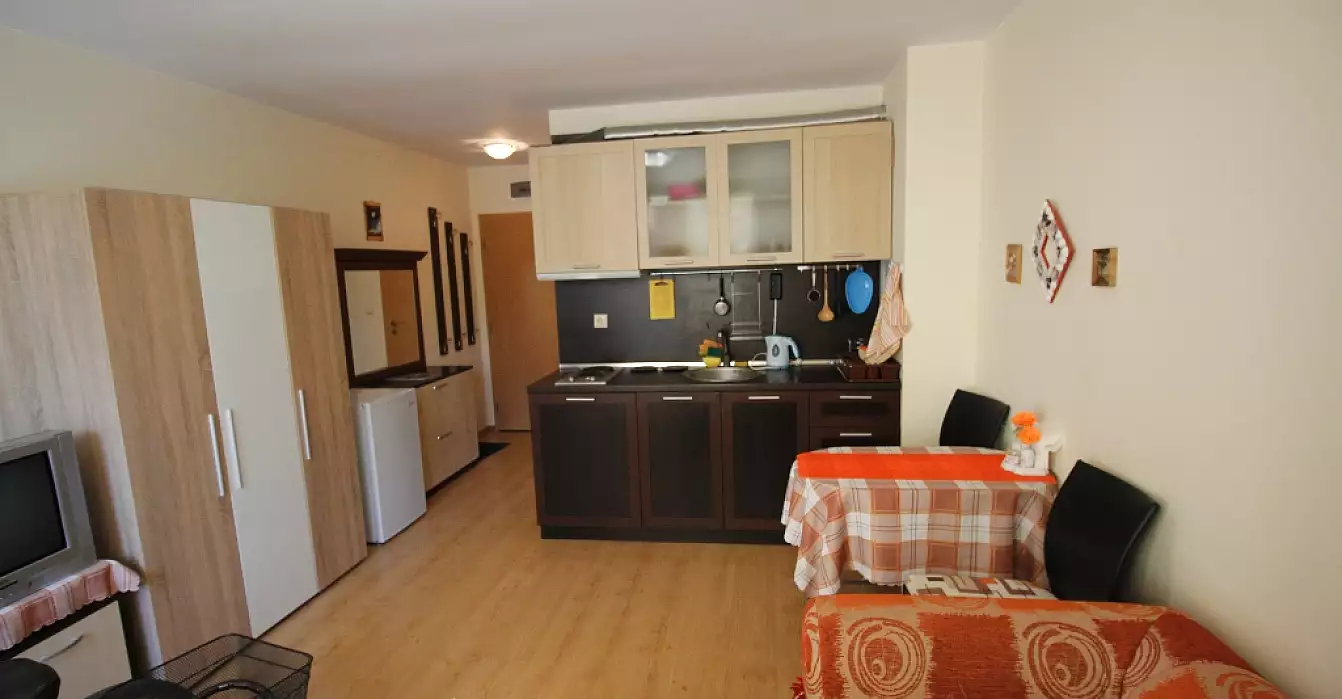 Квартира 30м² в Болгарии, Солнечный берег. Стоимостью 15700€ аренда фото-1