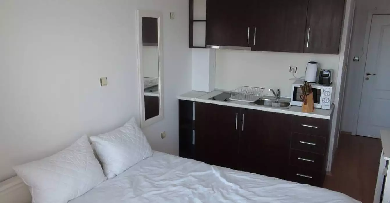 Квартира 27м² в Болгарии, Солнечный берег. Стоимостью 8000€ аренда фото-1