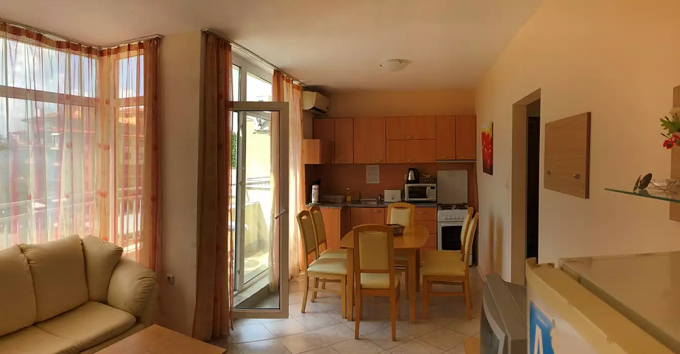 Квартира 84м² в Болгарии, Солнечный берег. Стоимостью 38500€ аренда фото-1