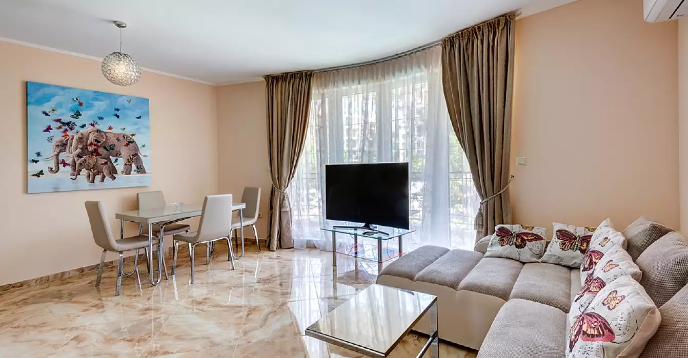 Квартира 94м² в Болгарии, Солнечный берег. Стоимостью 102200€ аренда фото-1
