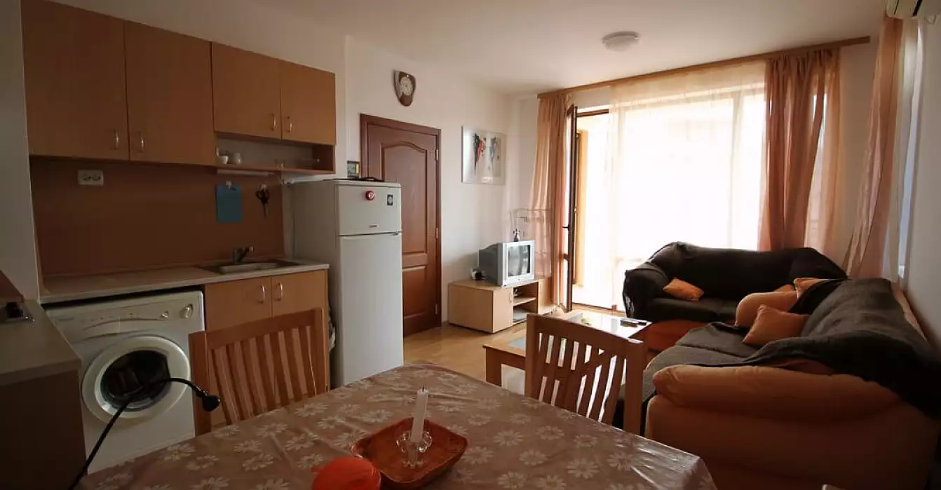 Квартира 59м² в Болгарии, Солнечный берег. Стоимостью 32500€ аренда фото-1