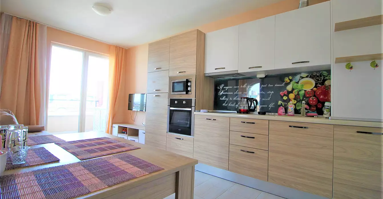 Квартира 53м² в Болгарии, Солнечный берег. Стоимостью 46500€ аренда фото-1