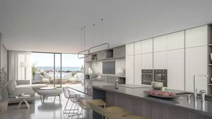 Квартира 74м² в Испании, Манильва. Стоимостью 241500€ аренда фото-7