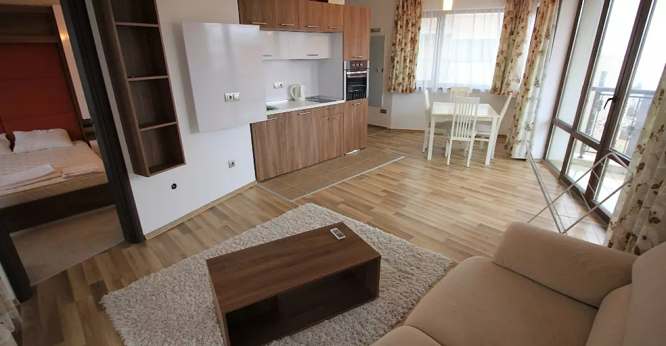 Квартира 73м² в Болгарии, Солнечный берег. Стоимостью 71000€ аренда фото-1