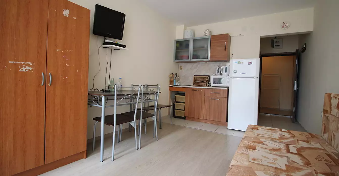 Квартира 27м² в Болгарии, Поморие. Стоимостью 23400€ аренда фото-1