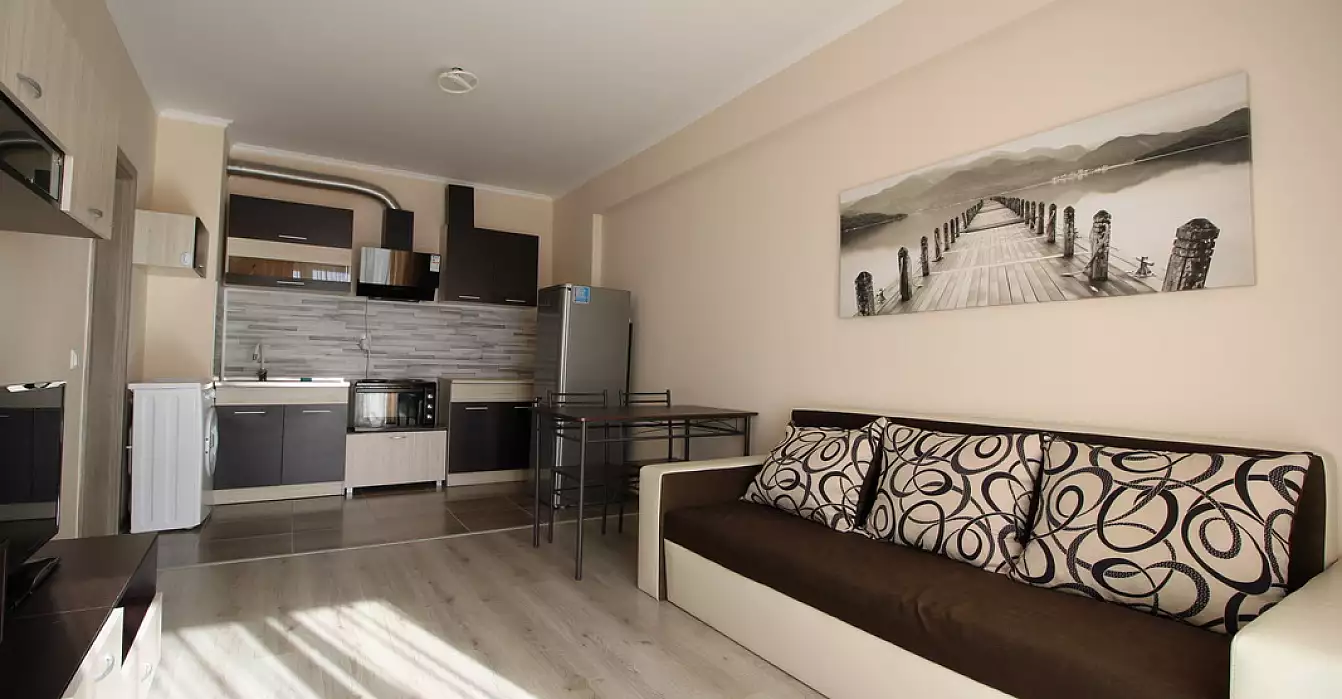 Квартира 55м² в Болгарии, Солнечный берег. Стоимостью 40500€ аренда фото-1