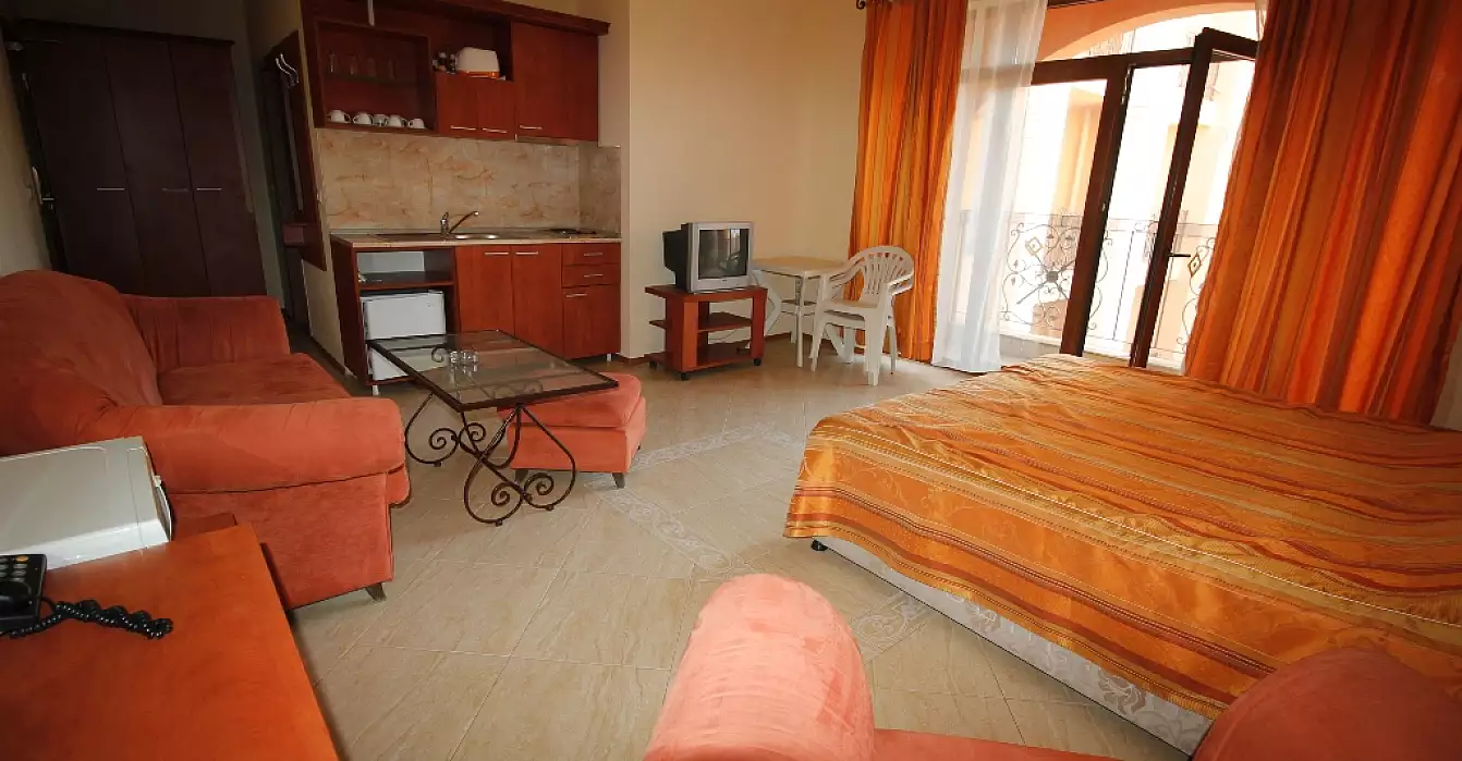 Квартира 53м² в Болгарии, Солнечный берег. Стоимостью 27000€ аренда фото-1