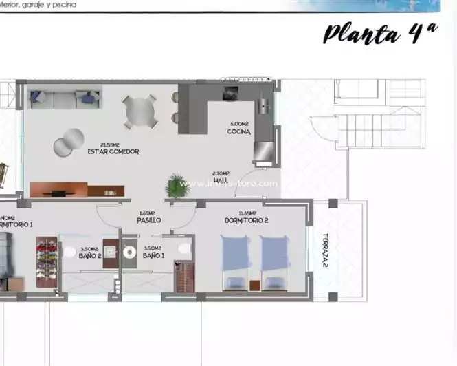 Квартира 69м² в Испании, Гуардамар-дель-Сегура. Стоимостью 244000€ аренда фото-31