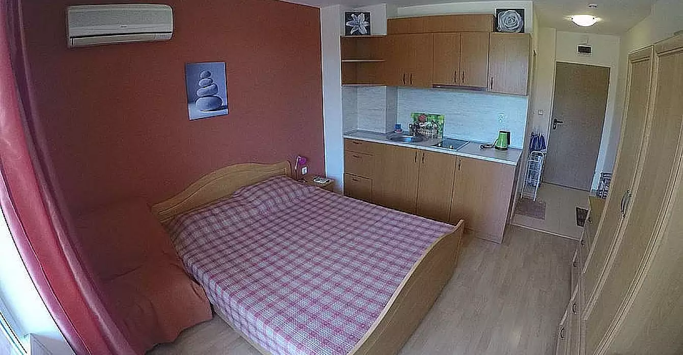 Квартира 34м² в Болгарии, Солнечный берег. Стоимостью 17000€ аренда фото-1
